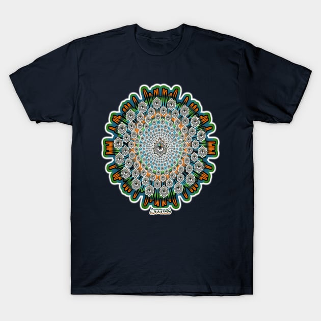 Autotelic-FireEyeBurst-Cool T-Shirt by AutotelicArt